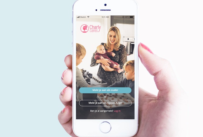 Mockup Nieuwe App Hand